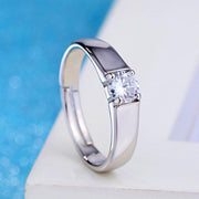 Stylish Attractive Silver Men's Ring